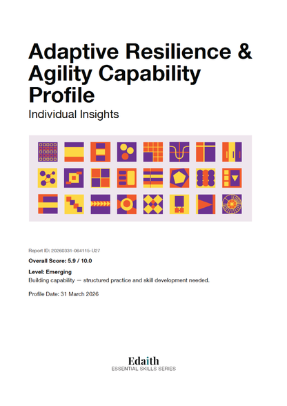 Resilient Guide + Capability Profile Set