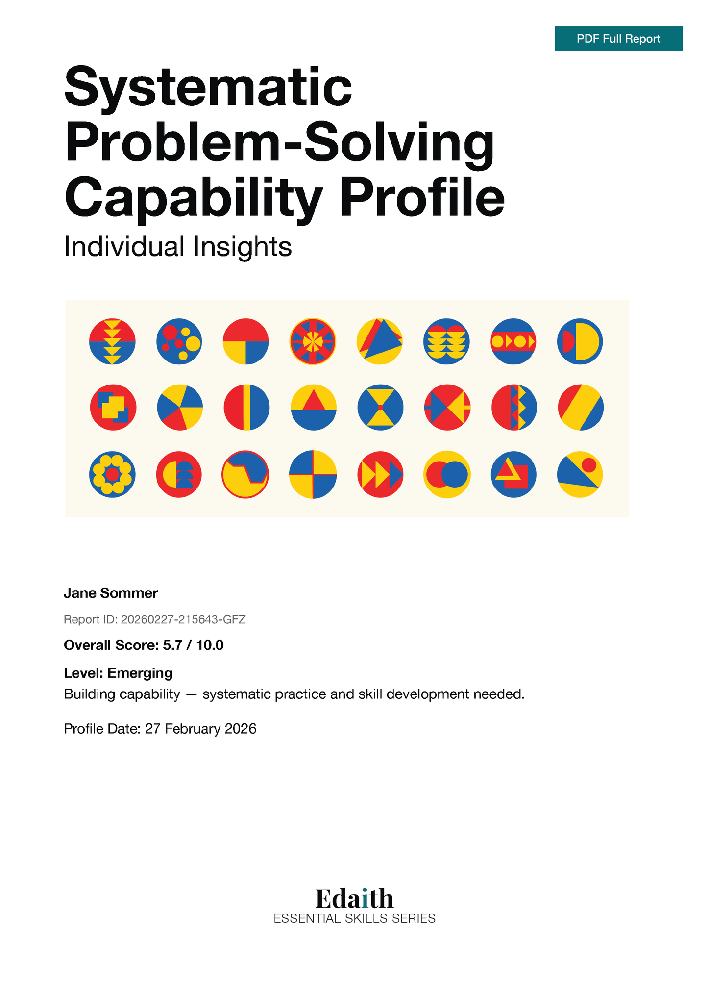 Problem Solver Guide + Capability Profile Set