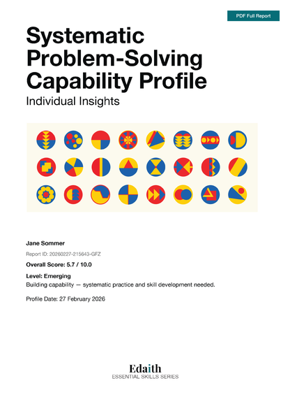 Problem Solver Guide + Capability Profile Set