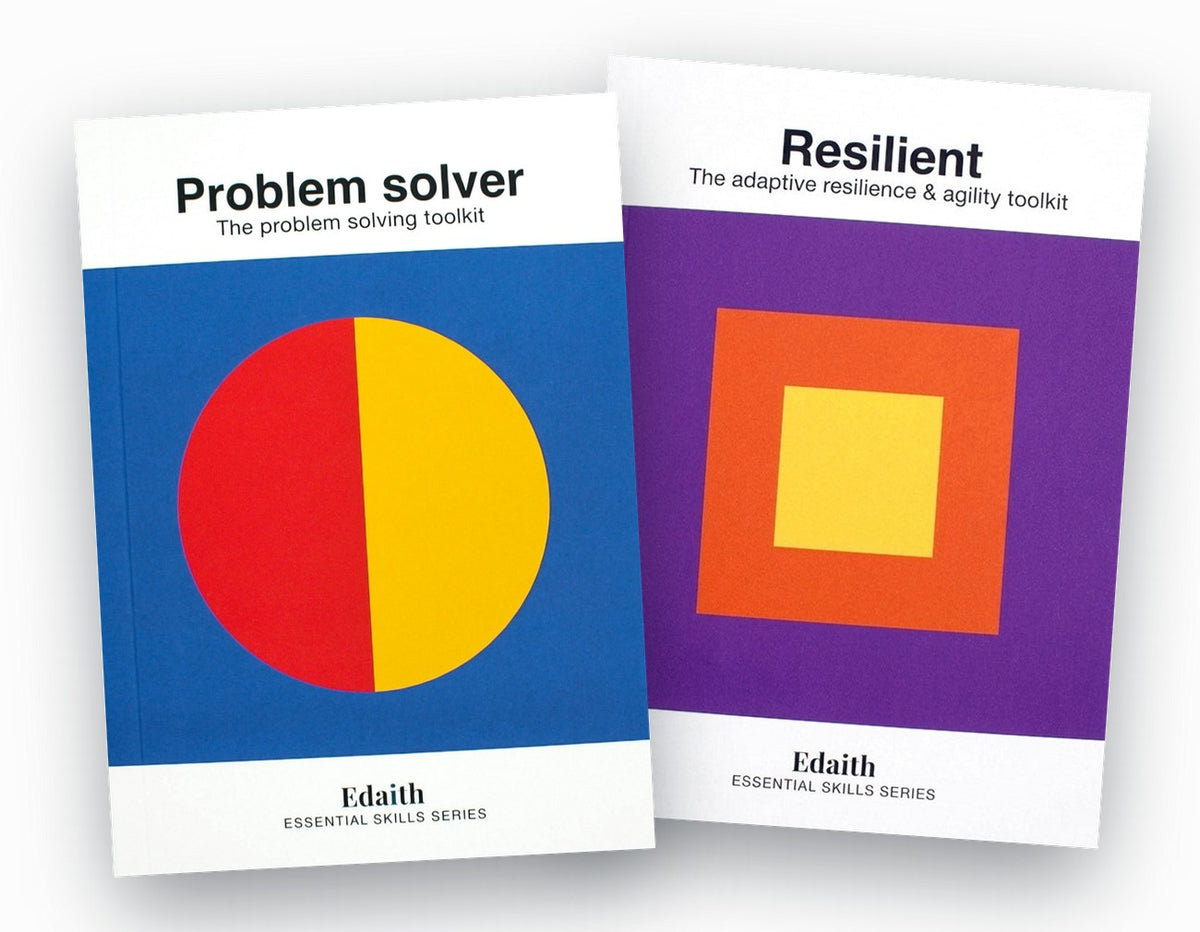 Problem Solver and Resilient, two guides in the Essential Skills Series