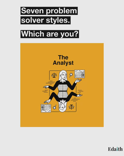 A 35-second walk through the Problem Solver Pathway: your style, the mapping, your results on a laptop or phone, the optional feedback round, your modules and tools, and the reports you keep