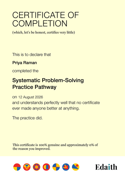 Problem Solver Guide + Capability Profile Set